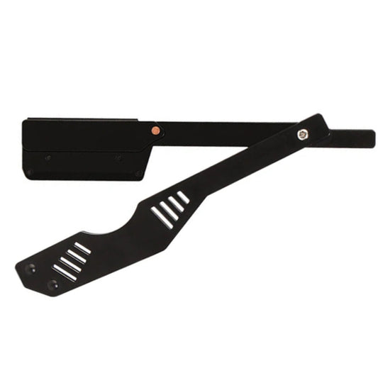 Black Barber Straight Razor for Men