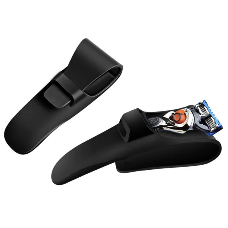 Protective Black Case for Safety Razor – Portable and Washable