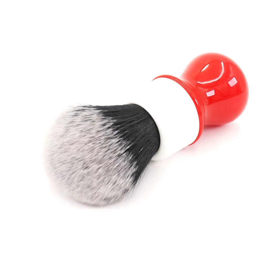 Classic Style Shaving Brush with Red Handle