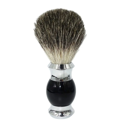 Vintage Style Shaving Brush with Ergonomic Handle