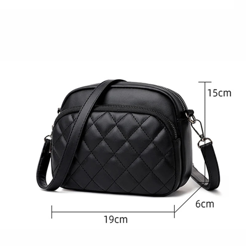 Elegant Quilted Crossbody Bag for Women