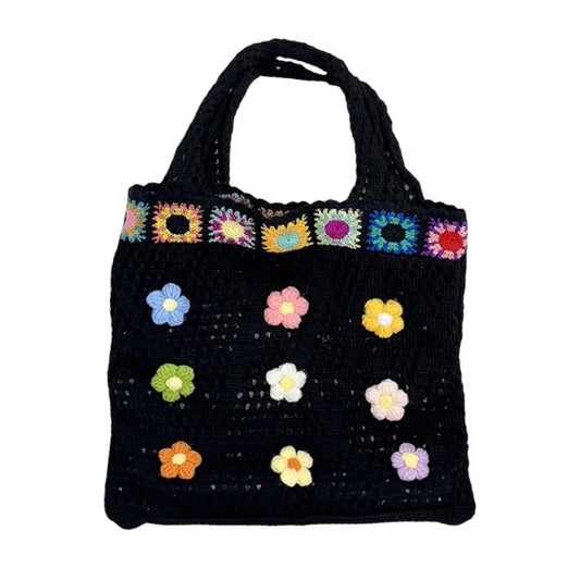 Handmade Granny Square Summer Bag