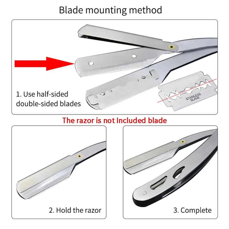 Single Blade Manual Razor for Beard and Hair