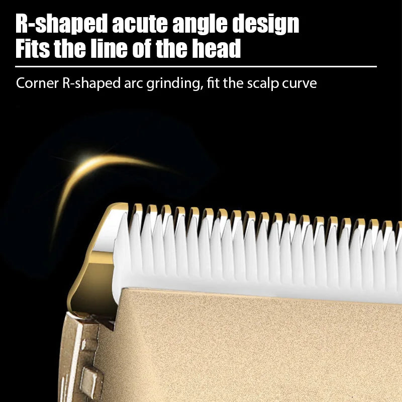 Professional Men's Electric Hair Clipper – Complete Haircut Kit