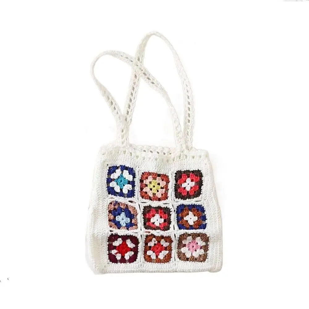 Granny Square Summer Tote for Women