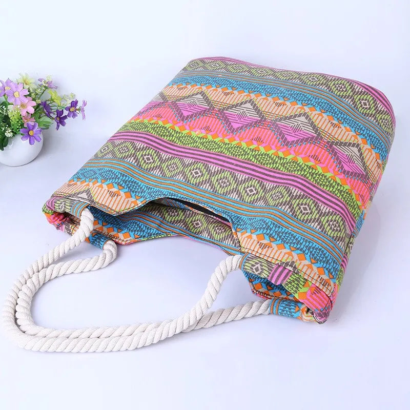 Boho Chic Tribal Beach Shoulder Bag