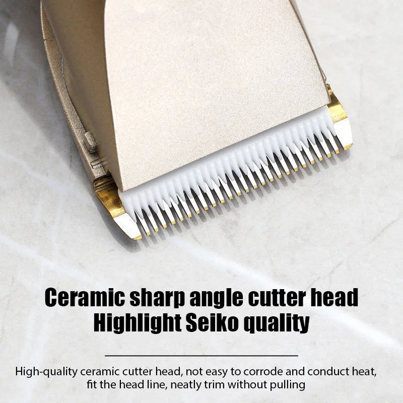 Professional Men's Electric Hair Clipper – Complete Haircut Kit