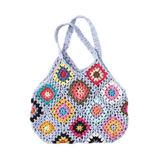 Granny Square Summer Tote for Women