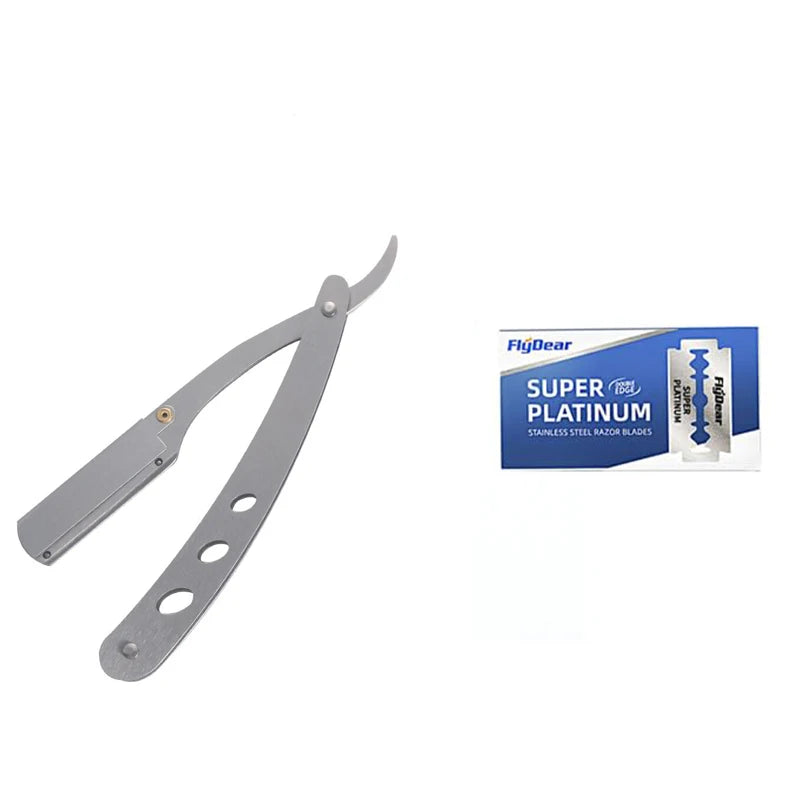 Old School Stainless Steel Shaving Razor