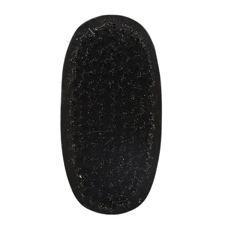 Handcrafted wooden beard brush with boar bristles