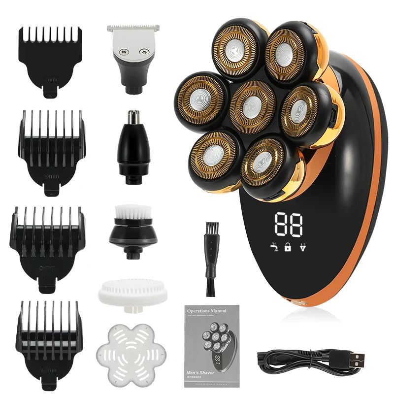 Professional Men’s Razor for Head and Beard Trim