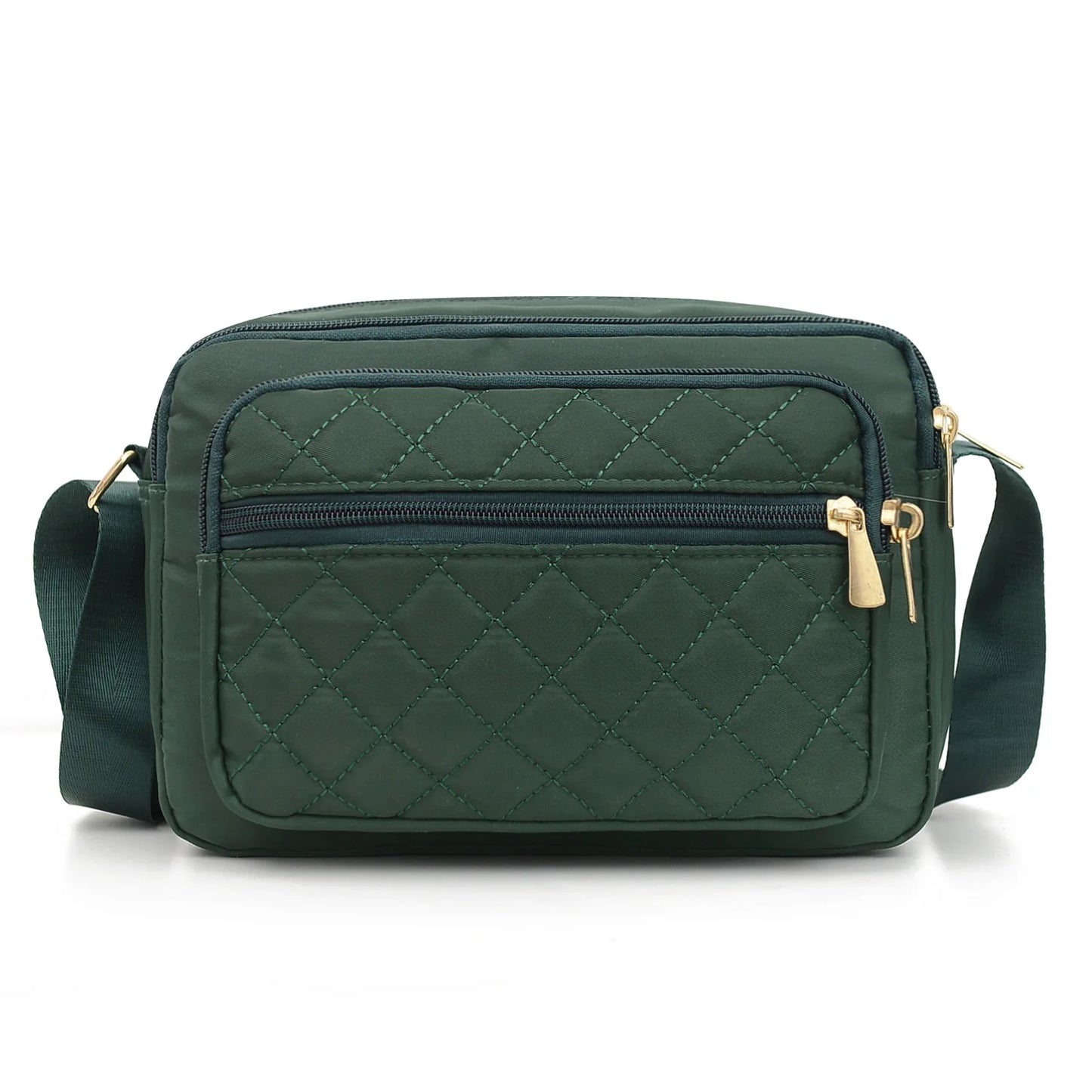 Quilted Waterproof Travel Shoulder Bag for Women