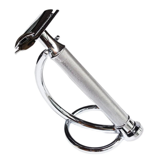 Double-Edge Safety Razor with Butterfly Mechanism