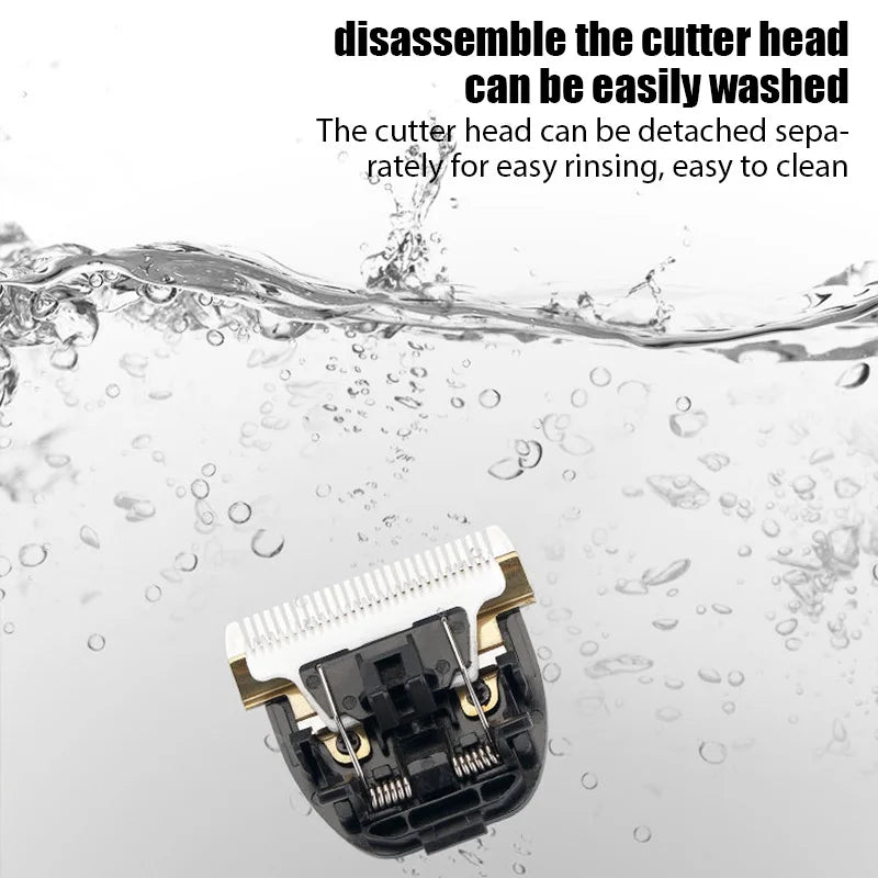 Professional Men's Electric Hair Clipper – Complete Haircut Kit