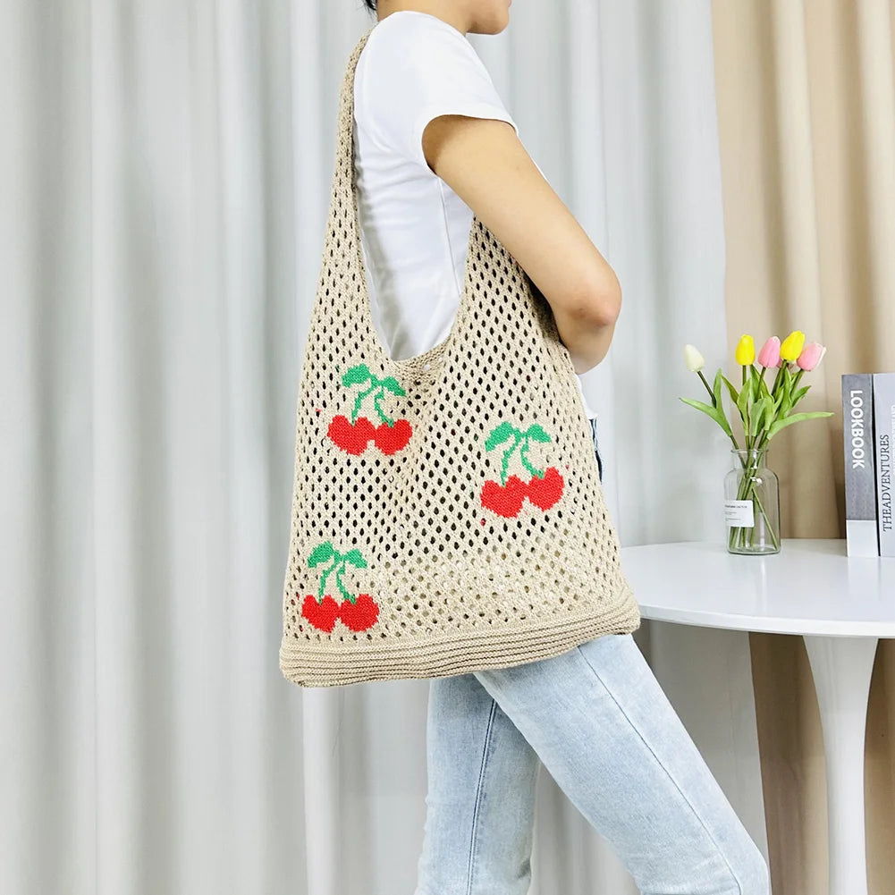 Boho Mesh Shoulder Bag