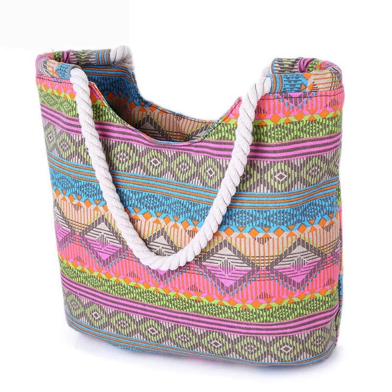 Boho Chic Tribal Beach Shoulder Bag