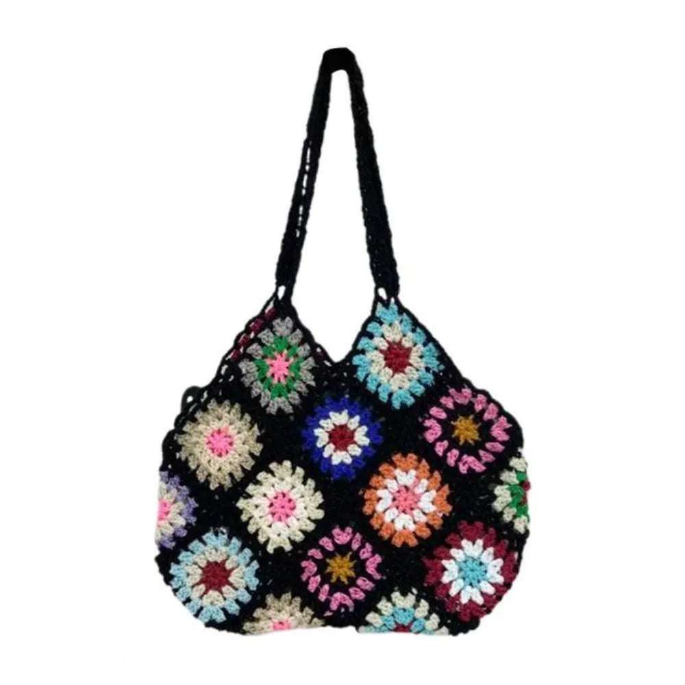 Granny Square Summer Tote for Women