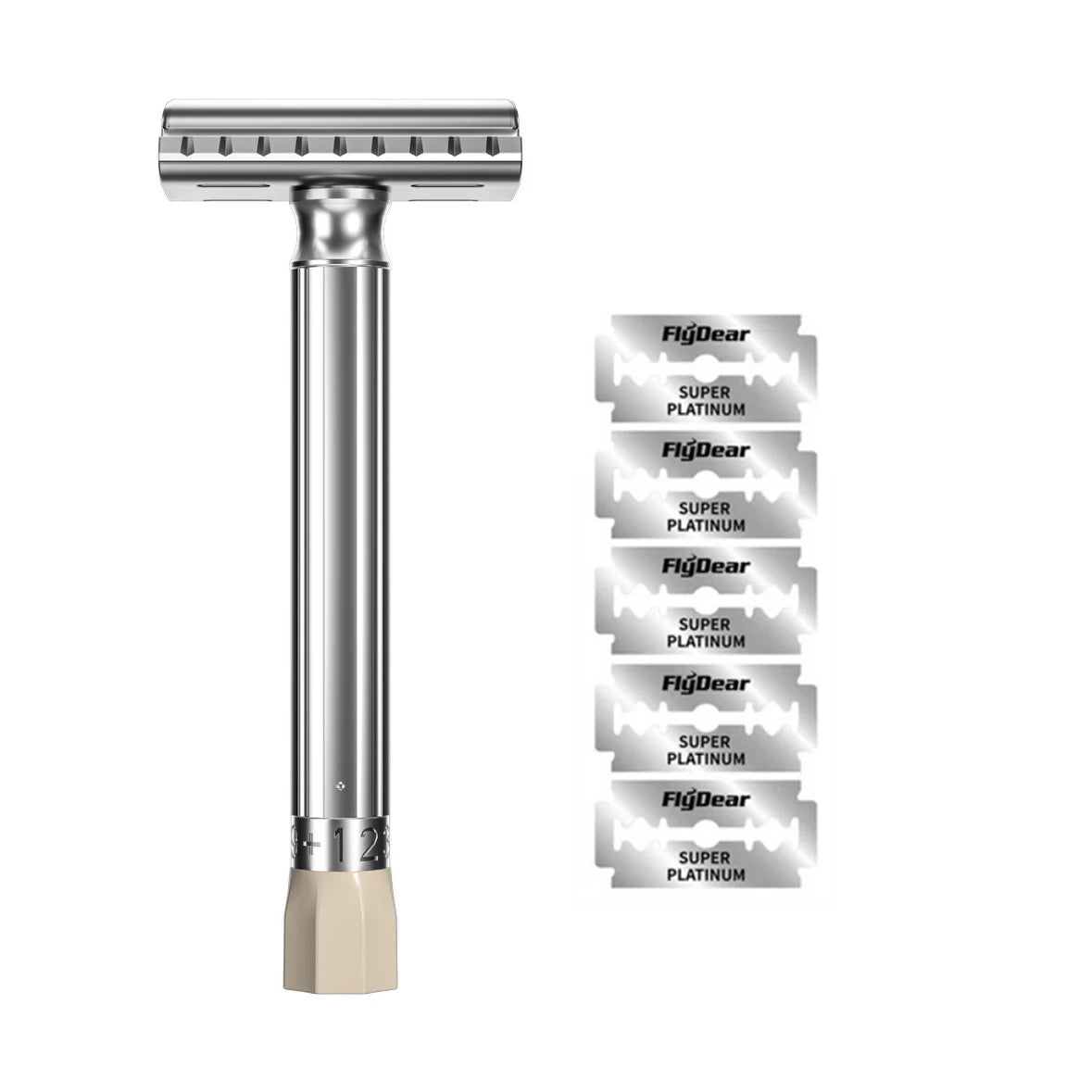 Adjustable Professional Safety Razor for Precision Shaving