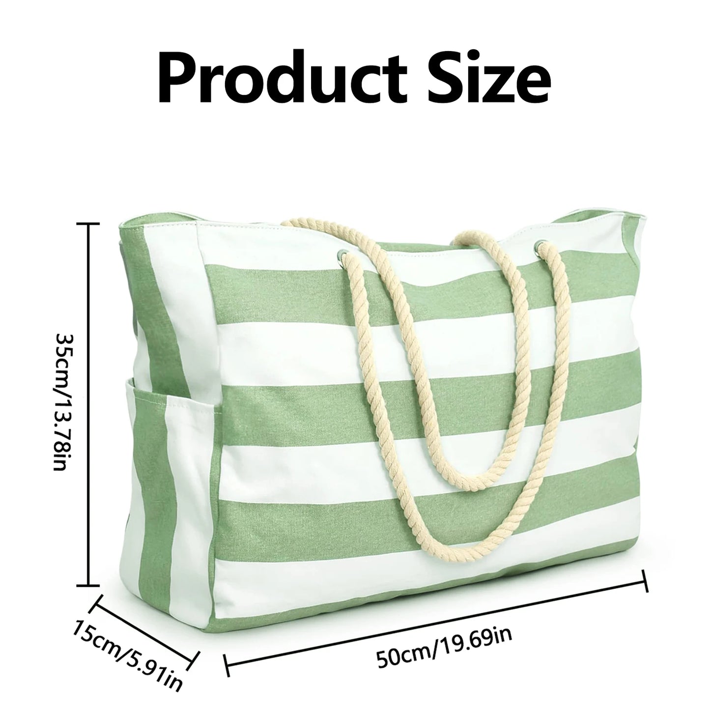 Canvas Travel Tote for Women