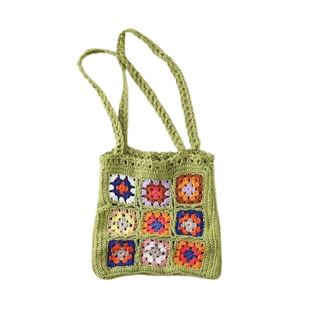 Granny Square Summer Tote for Women