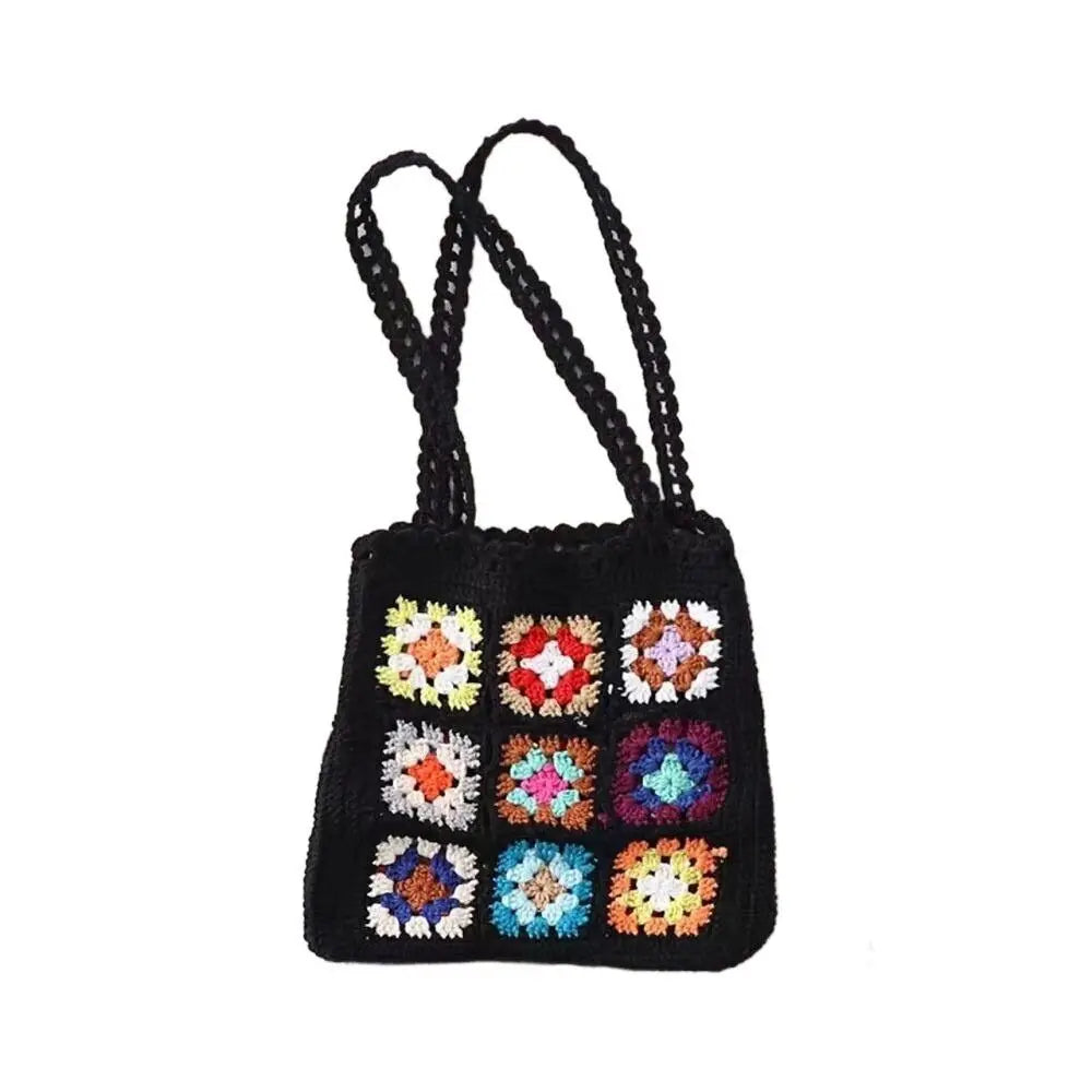 Granny Square Summer Tote for Women