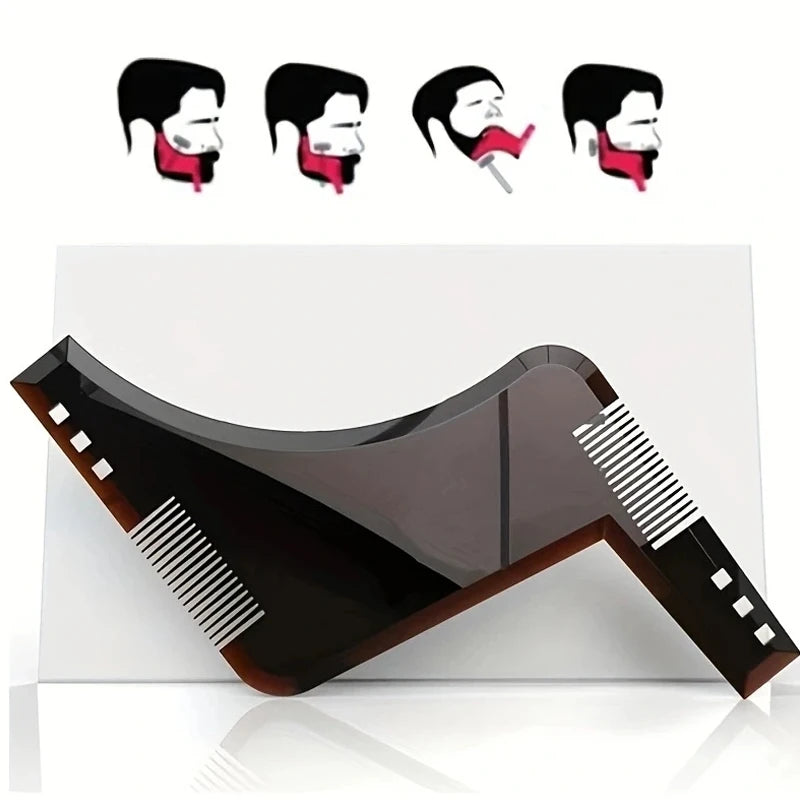 Professional Beard and Moustache Shaping Comb