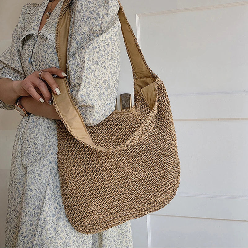 Handmade Woven Tote Bag for Women