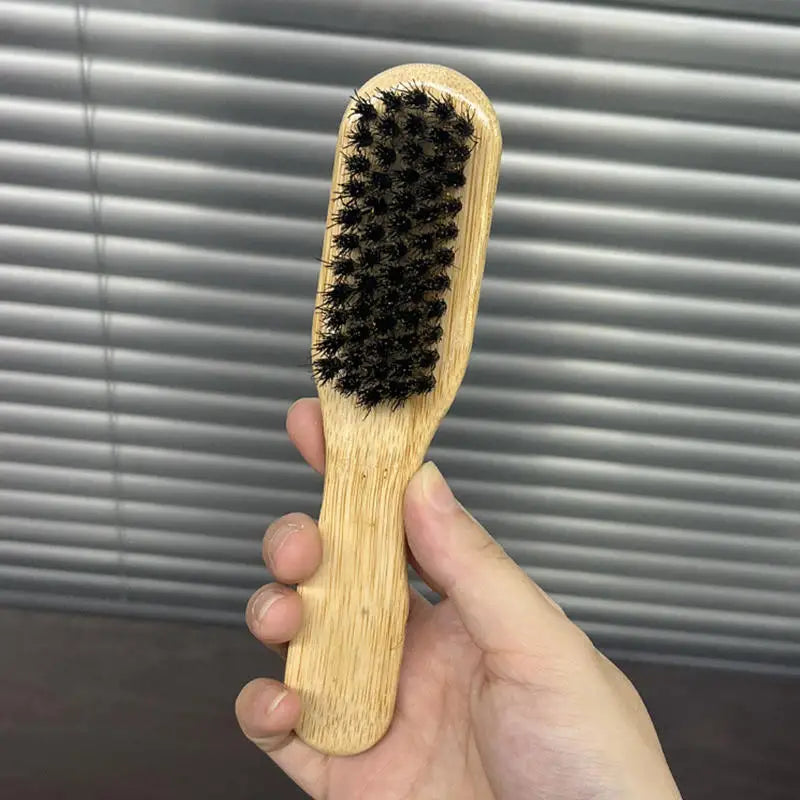 Natural Wooden Beard & Mustache Brush
