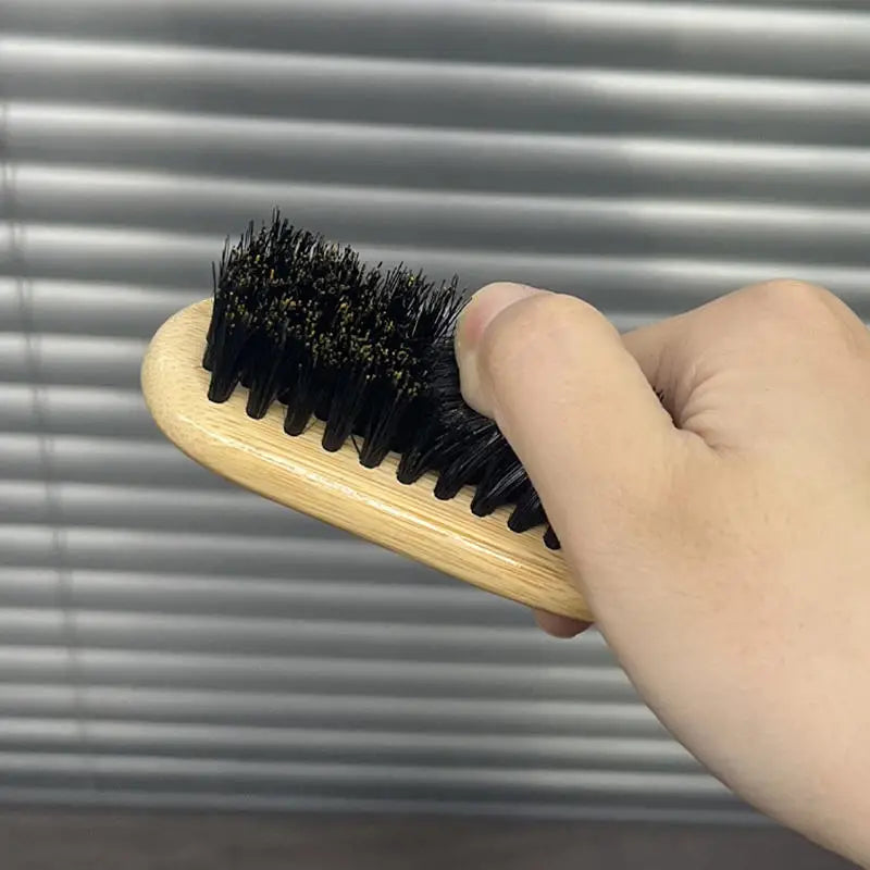 Natural Wooden Beard & Mustache Brush